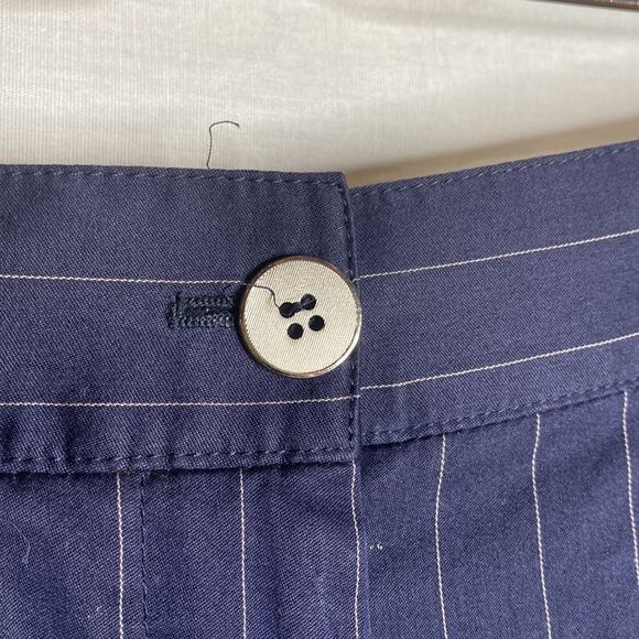 Dolce & Gabbana Cotton Pin Stripe Tuxedo Pants Black Size 2 Italian 38 - Picture 4 of 5